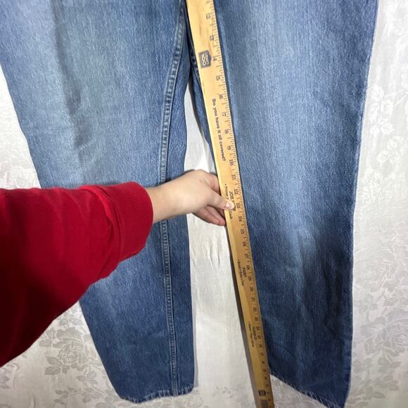 Lands End Jeans 10 Vintage Mom Blue Denim - Picture 7 of 14